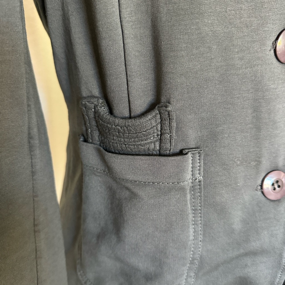 Monogram Women's Gray Blazer Jacket - image 2